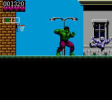 The Incredible Hulk screenshot 3 for Sega Game Gear